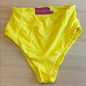 Heidi Merrick Women's Vibrant Yellow Bikini Bottom
